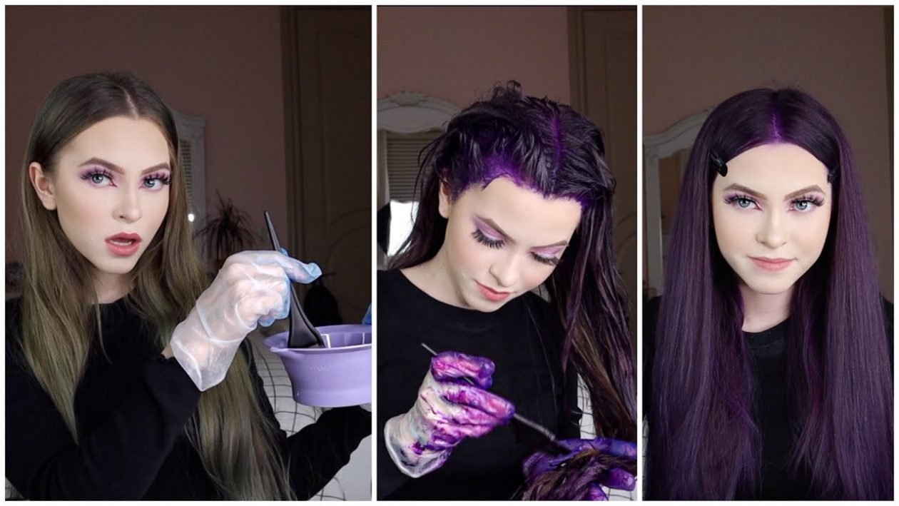 How To Dye Dark Hair Purple Without Using Bleach The TantaList