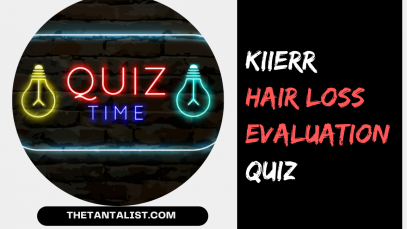 Kiierr Hair Loss Evaluation quiz
