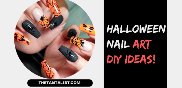 halloween nail art