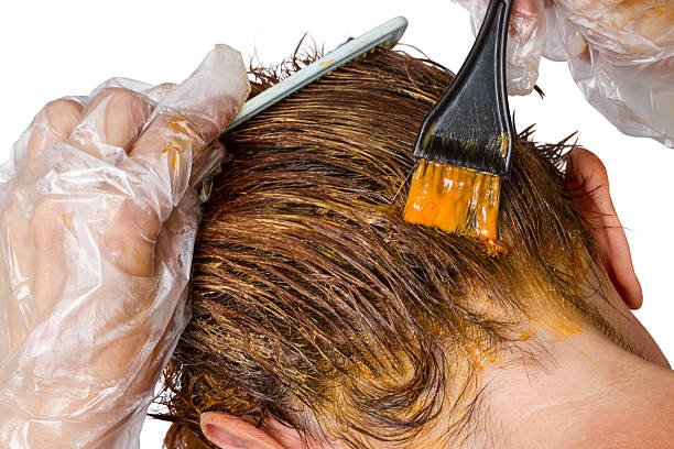 Hair Dye off your Scalp